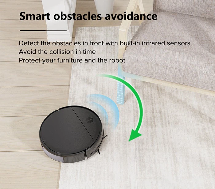 smart automatic electric robot vacuum cleaner