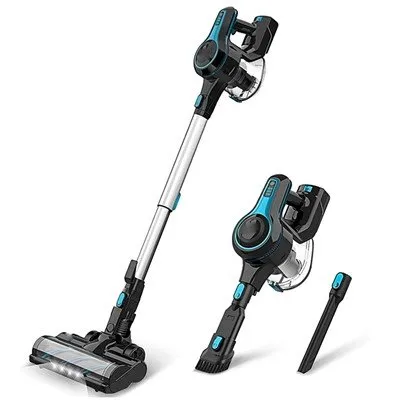 Glanhawr llwch ffon diwifr